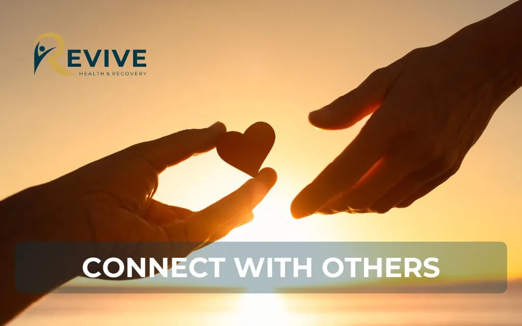 Trauma treatment: Connect with others