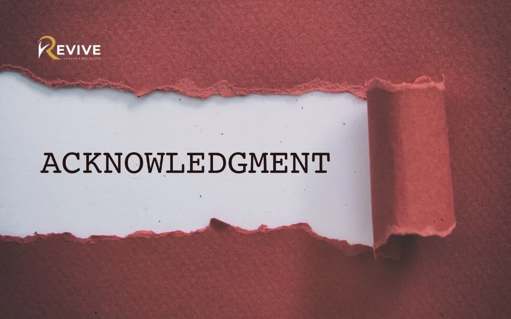 What are the 3 steps of overcoming addiction - Step 1: Acknowledgment and safe detoxification