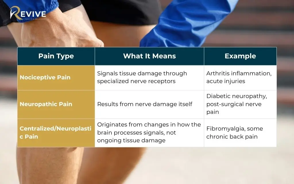 Understanding Different Types of Chronic Pain - Mental health treatment for chronic pain